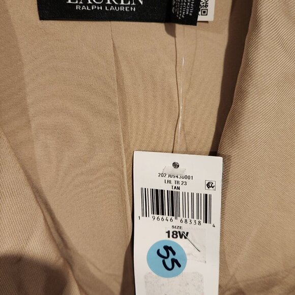Lauren by Ralph Lauren Black Label Tan Blazer NWT - Picture 3 of 8